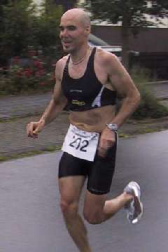 Thorsten Held auf der Laufstrecke